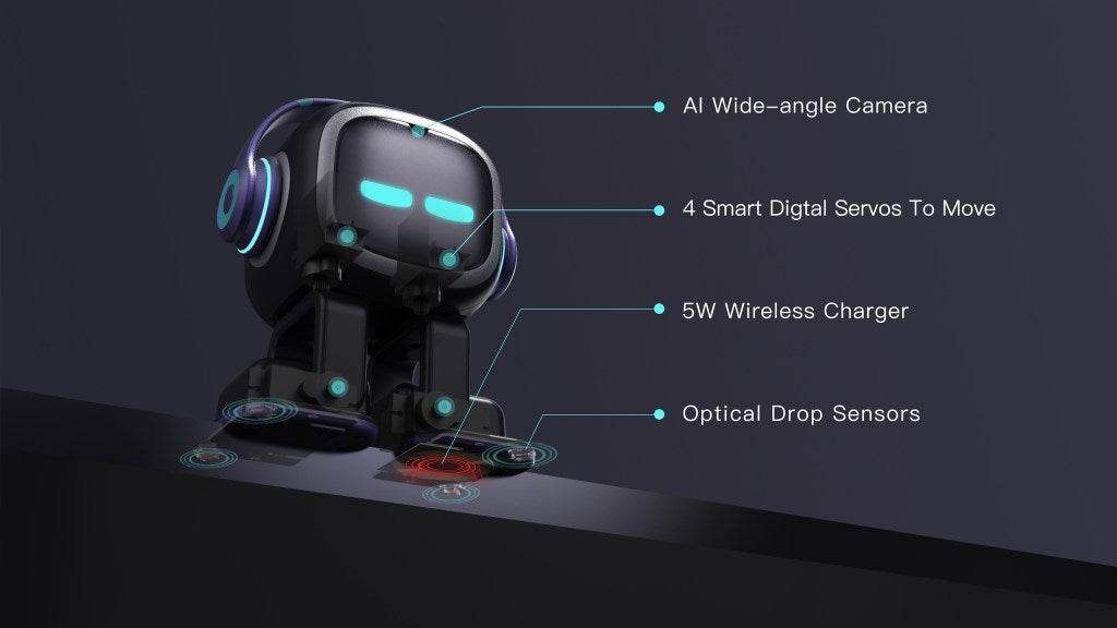 EMO Robot, AI töölaua lemmik, Living.AI