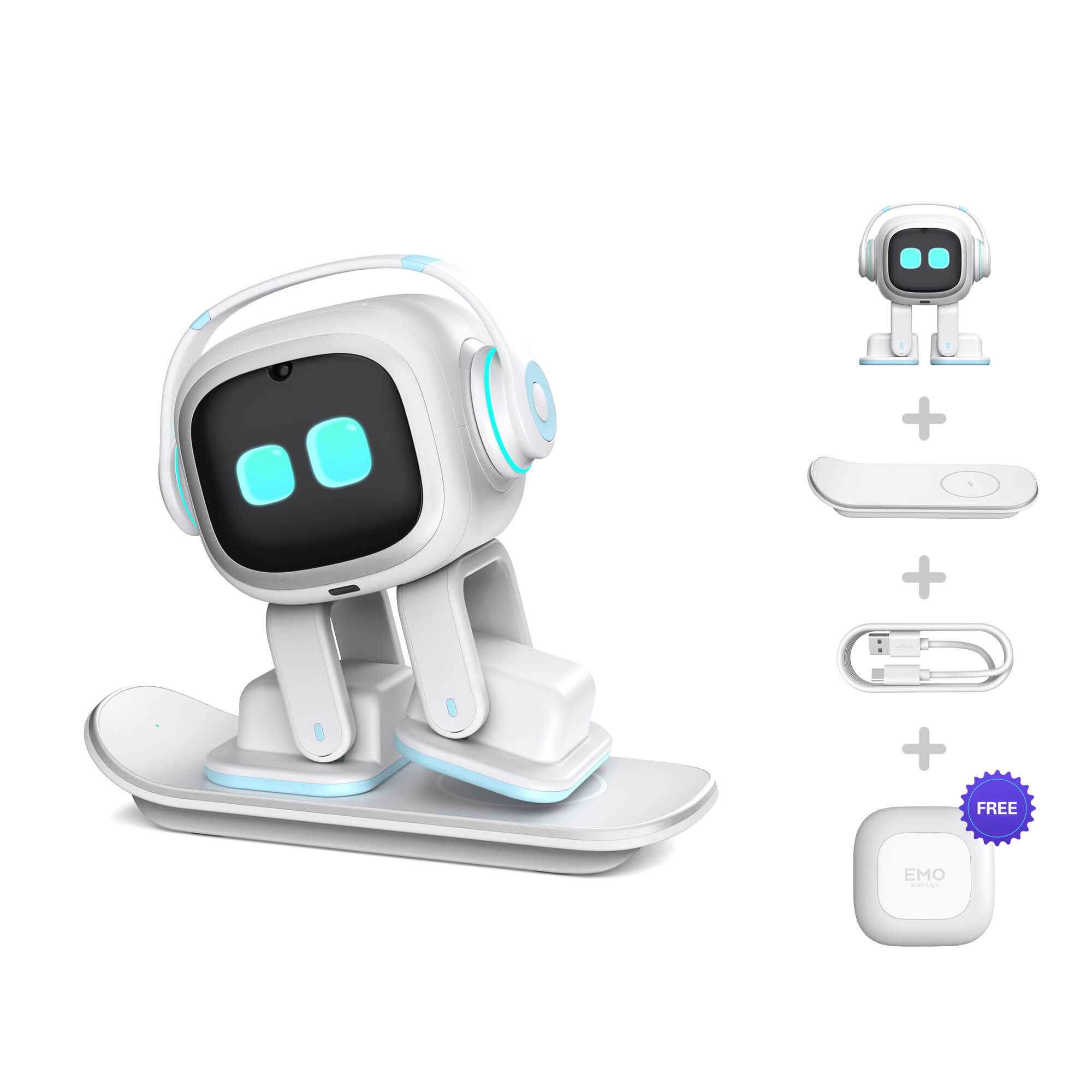 EMO Robot, AI Desktop Pet, Living.AI – Robot Shop